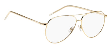 Designer Women Hugo Boss Eyeglasses: Boss 339 - Gold(2)- SpecSMART Eye Clinic (Diagonal View)